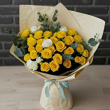 Букет цветов из:  Розы в Талицы