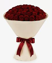 Букет 101 Бордовая роза Блэк Бакарра в Талицы