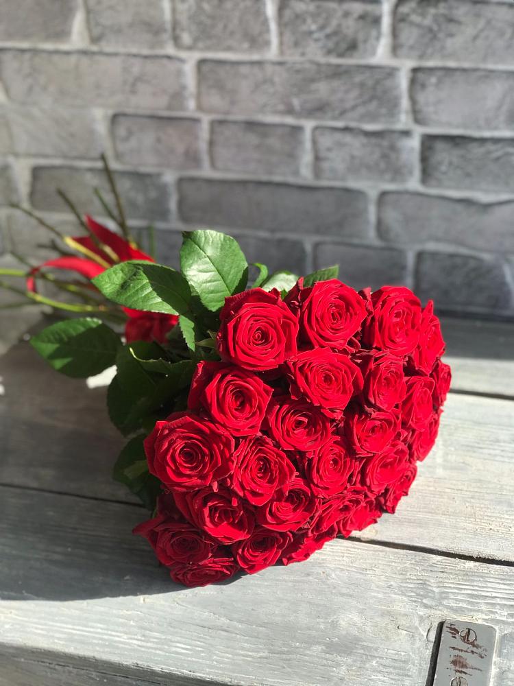 Букет Красные розы Фридом в Талицы